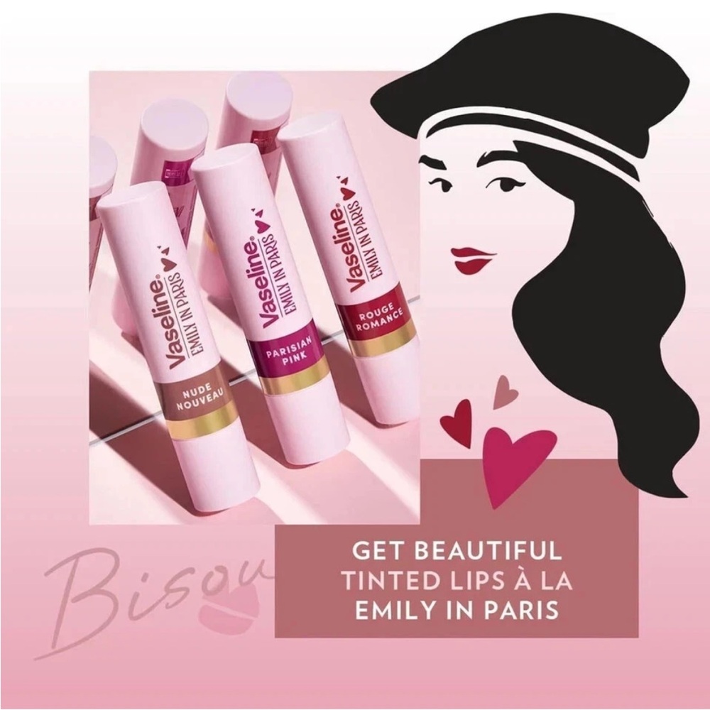 Emily in Paris Vaseline Lip Balm - Rouge Romance - Picture 7 of 11